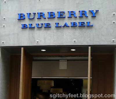 Burberry blue label tokyo